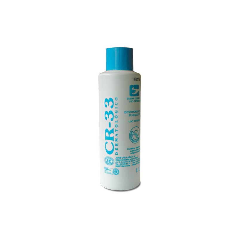 CR-33 jabón dermatológico 1 litro