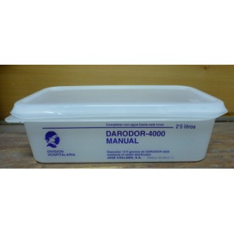 Cubeta desinfección 2,5 litros sin cesta