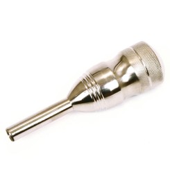 Grip con tubo trasero 25 mm., - curva