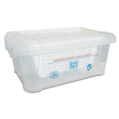 Cubeta desinfección 5 litros cesta de plástico