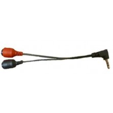 Adaptador cable 3,5 mm banana plug