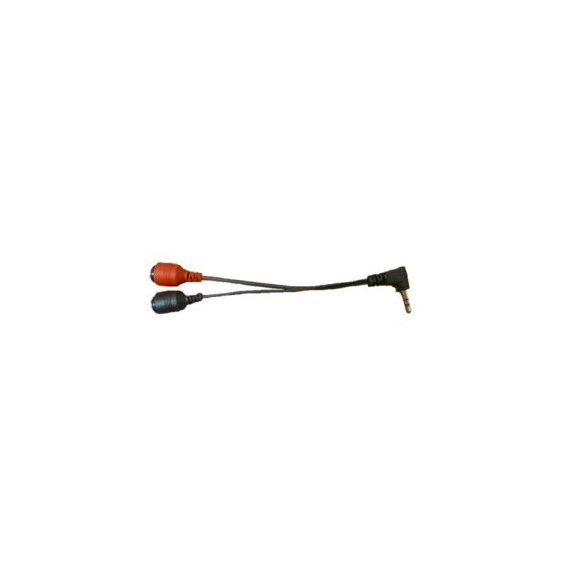 Adaptador cable 3,5 mm banana plug